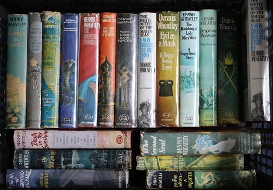 Wheatley, D. 21 first editions, two signed. See online listing for full list